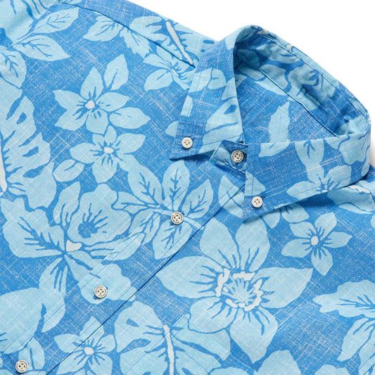 Costa Rica - Light Blue Hawaiian Shirt
