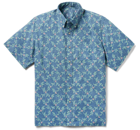 Diamond Lily - Captain's Blue Hawaiian Shirt Hawaiian Shirt