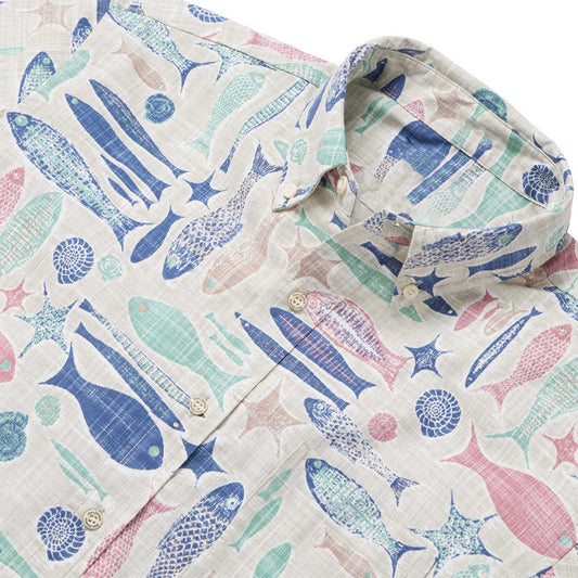 Ebb Tide - Sand Hawaiian Shirt
