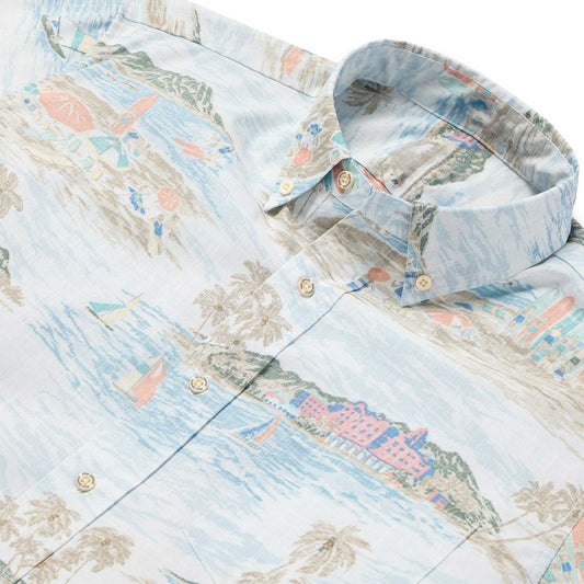 Ocean Waikiki Nostalgia Hawaiian Shirt
