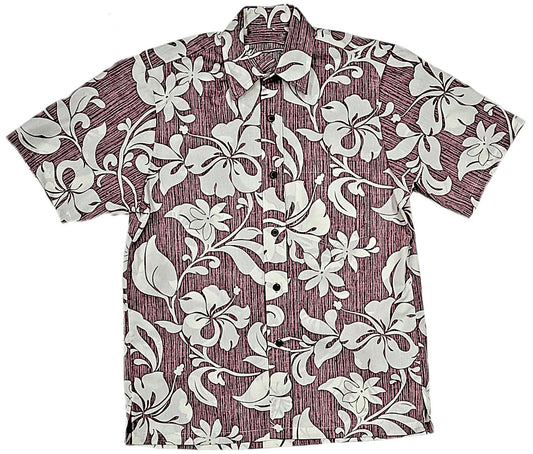 Red Reverse Maui Hawaiian Shirt
