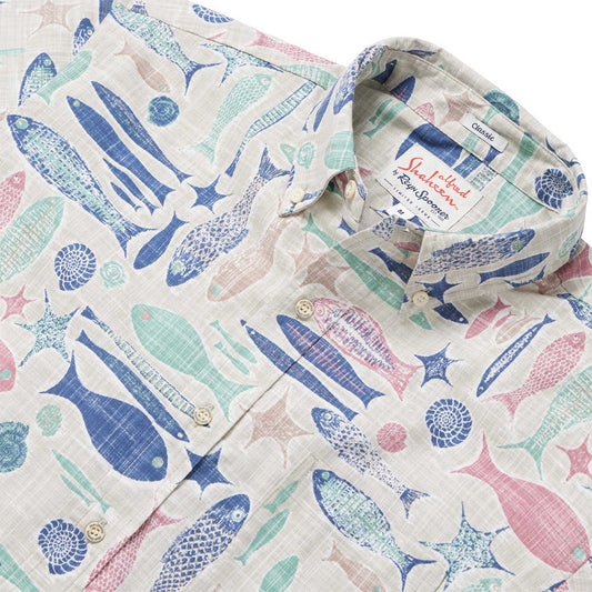 Ebb Tide - Sand Hawaiian Shirt