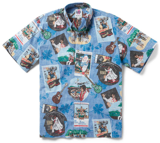 Elvis in Hawaii Hawaiian Shirt