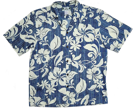 Blue Maui Hawaiian Shirt