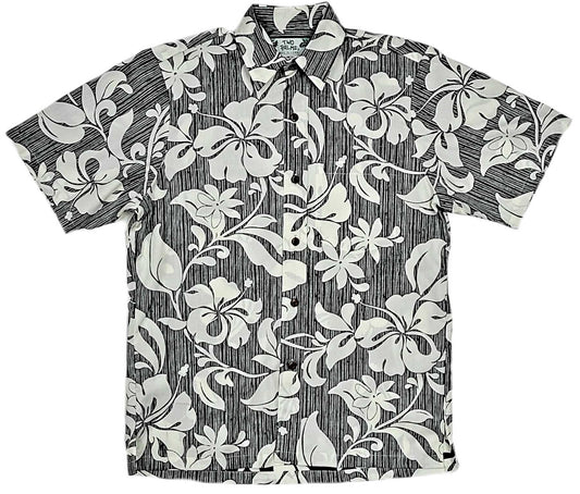 Black Reverse Maui Hawaiian Shirt