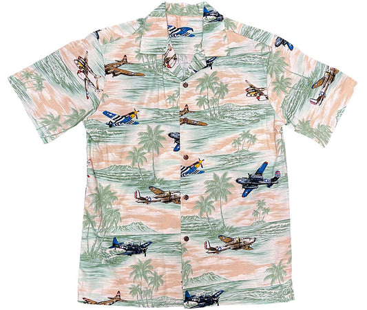 Vintage Air Show Hawaiian Shirt