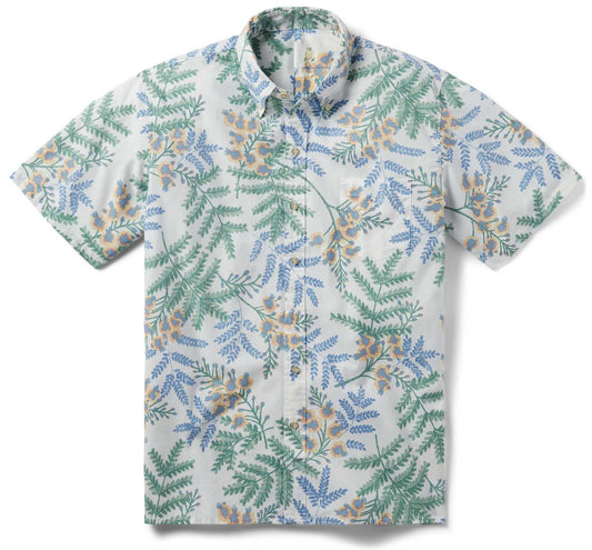 White Ohai Ali'i Hawaiian Shirt