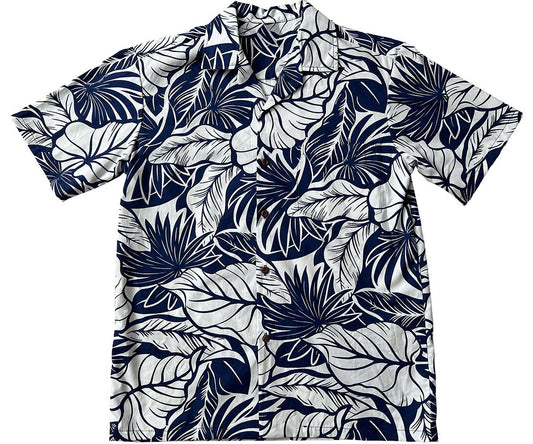 White Polynesian Monarchy Hawaiian Shirt